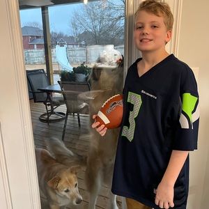 NFL Seattle Seahawks Jersey, Russell Wilson, #3, sz  Youth XL(18-20)